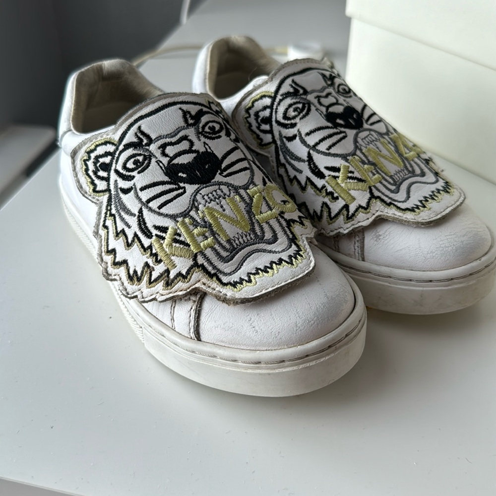 Kenzo white sneakers